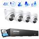 ZOSI 4K 8CH/16CH NVR Outdoor PoE Security IP Camera System Network Cam 2TB/4TB
